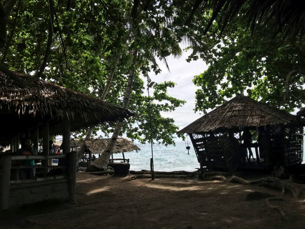 A serene outdoor setting for Greenroom Retreats, surrounded by nature and tranquility.